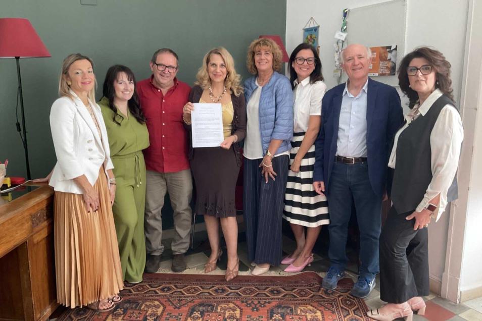I presenti alla firma del protocollo